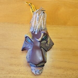 Lion King on Broadway "Scar" Mask Ornament